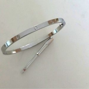 Like New Screw Thin Bracelet Small Model Bangle